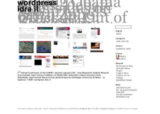 wordpress idra it
